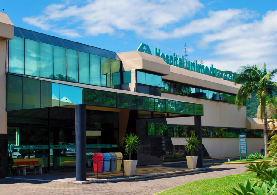 Fachada do Hospital Unimed Vale do Caí